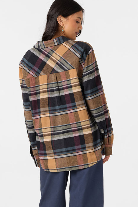 O'Neill Logan Flannel L/S Shirt-Phantom