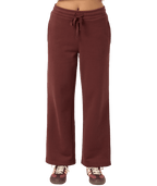 O'Neill Straight Leg Fleece Pants-Chocolate