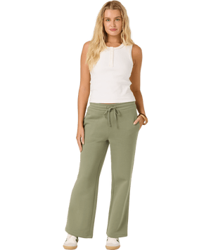 O'Neill Straight Leg Fleece Pants-Sage