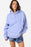 O'Neill Born In The Sea Oversized Hooded Sweatshirt-Blue Jelly
