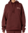O'Neill Flora Bouquet Oversized Hooded Sweatshirt-Chocolate