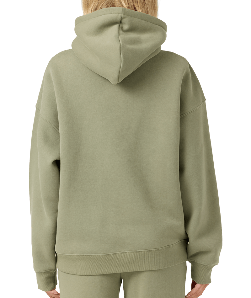 O'Neill Hibiscus Oversized Hooded Sweatshirt-Sage