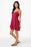 O'Neill Darcy Aria Doodle Mini Dress-Raspberry
