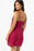 O'Neill Darcy Aria Doodle Mini Dress-Raspberry