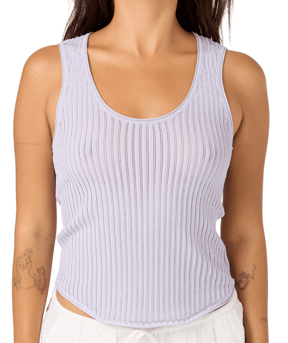 O'Neill Caldwell Knit Tank-Lavender Blue