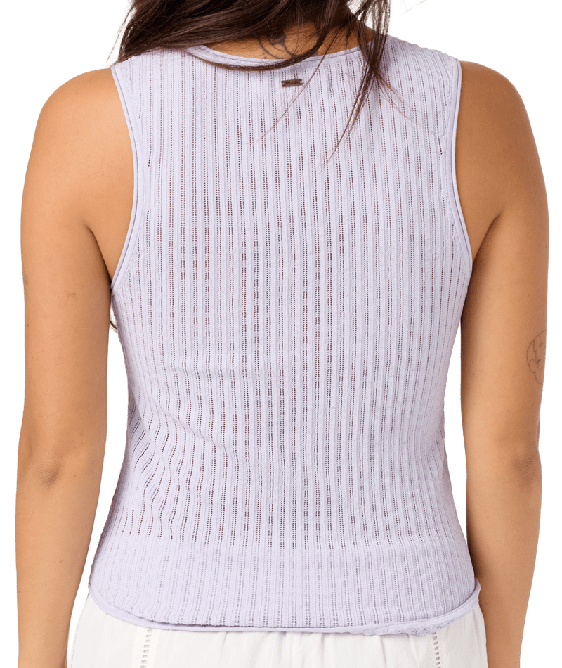 O'Neill Caldwell Knit Tank-Lavender Blue