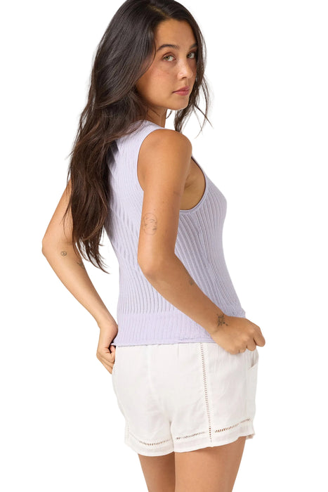 O'Neill Caldwell Knit Tank-Lavender Blue