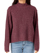 O'Neill Cypress Mockneck Sweater-Fig