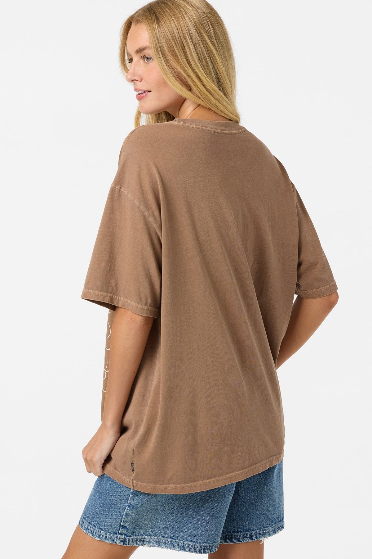 O'Neill OG Boat Oversized Tee-Carob Brown