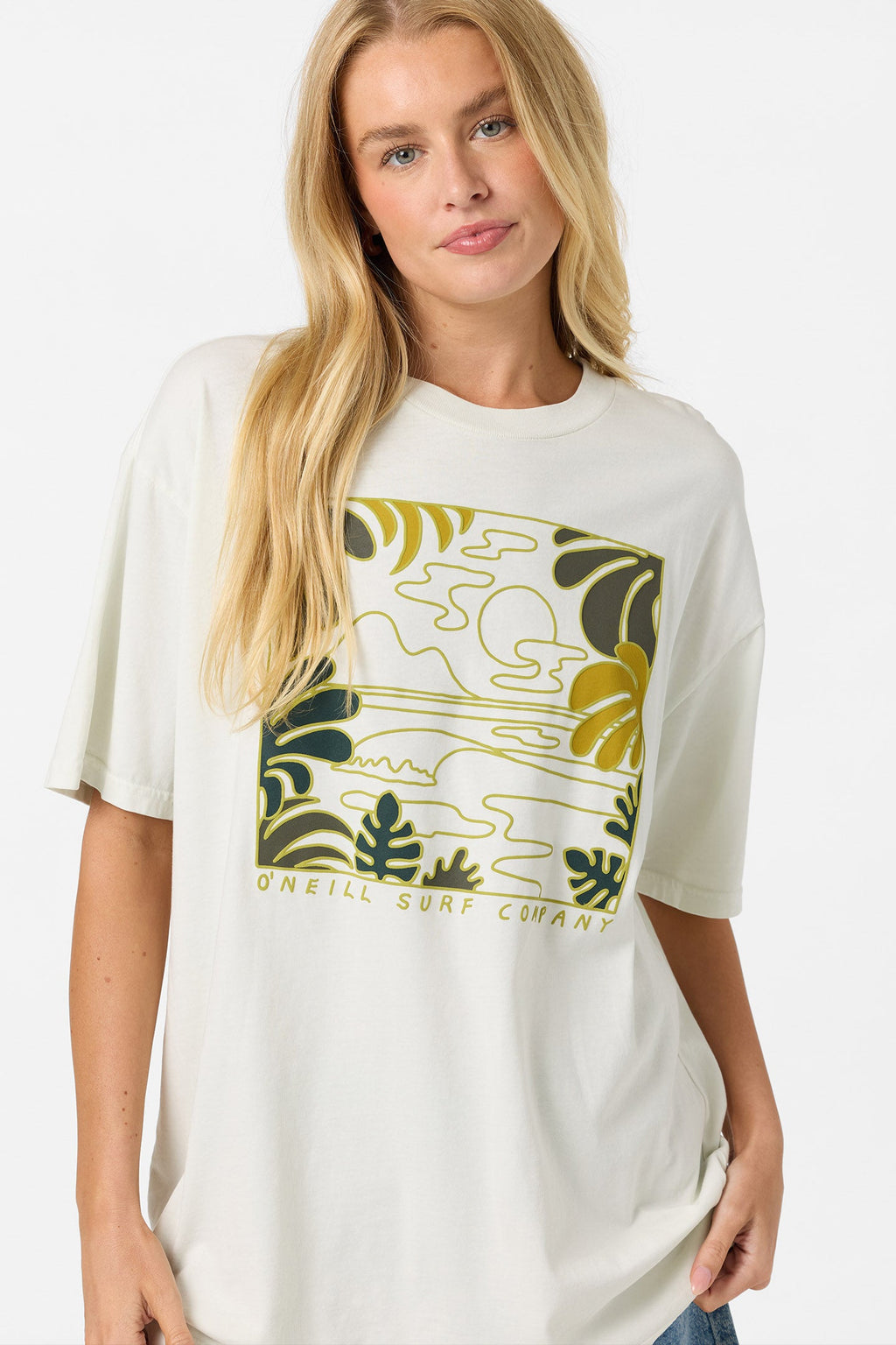 O'Neill OG Scape Oversized Tee-Tofu