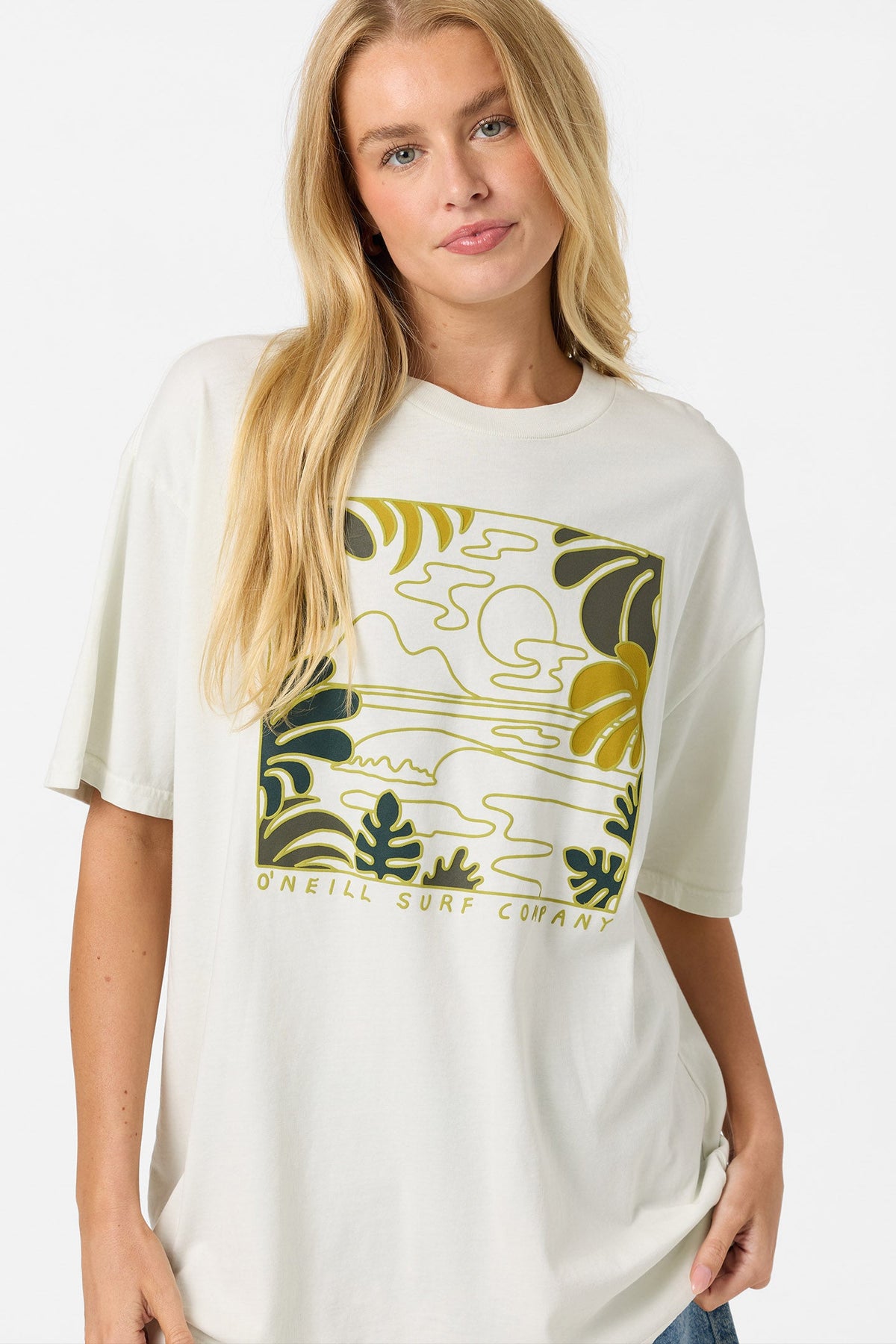 O'Neill OG Scape Oversized Tee-Tofu