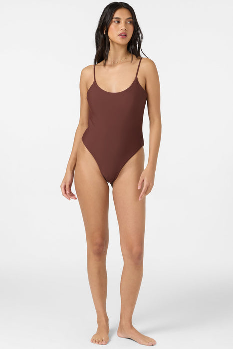 O'Neill Saltwater Marine One Piece-Chocolate