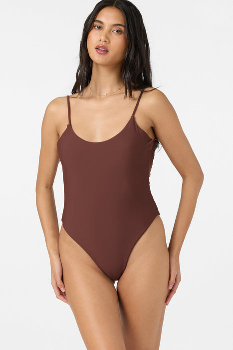 O'Neill Saltwater Marine One Piece-Chocolate