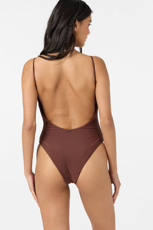 O'Neill Saltwater Marine One Piece-Chocolate— Alternate View