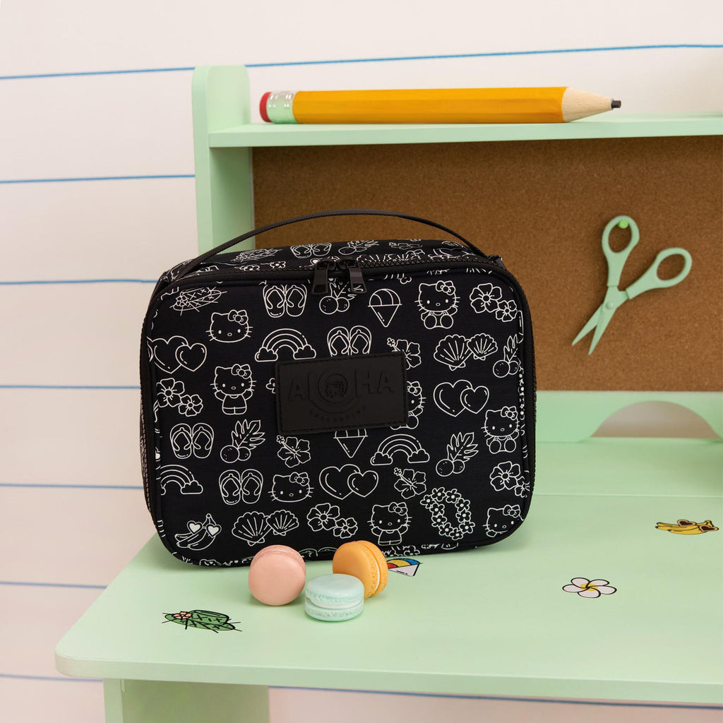 Aloha Collection Icons Lunchbox-White/Black