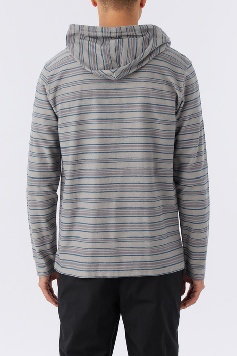 O'Neill Fairbanks Pullover L/S Shirt-Light Grey
