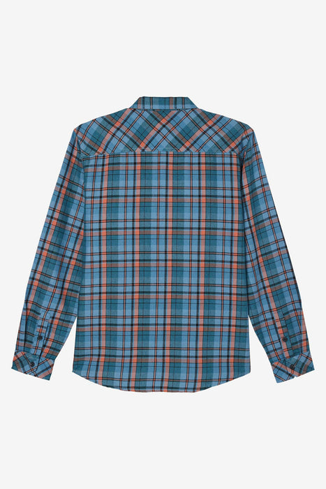 O'Neill OG Jonez Flannel L/S Shirt-Deep Blue