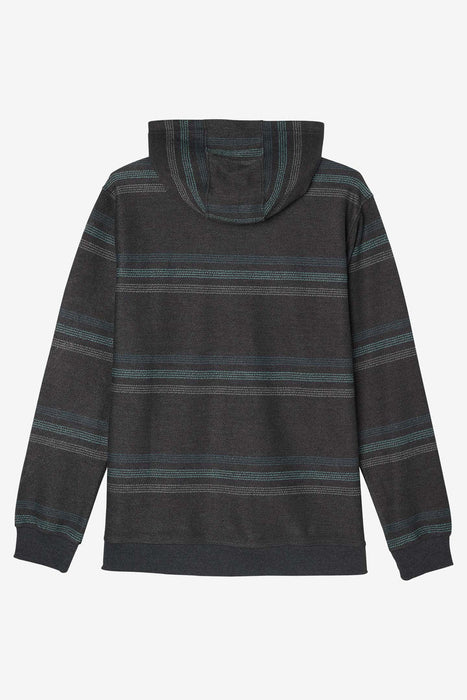 O'Neill Bavaro Stripe Pullover Sweatshirt-Black 2