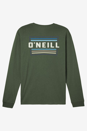 O'Neill Working Stiff L/S Tee-Dark Olive