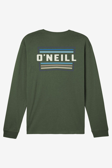 O'Neill Working Stiff L/S Tee-Dark Olive