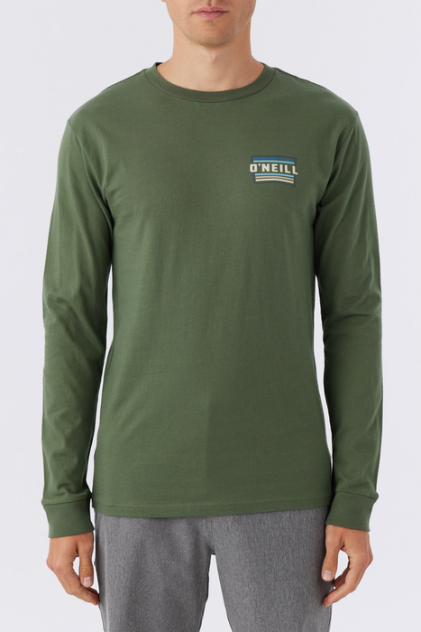 O'Neill Working Stiff L/S Tee-Dark Olive