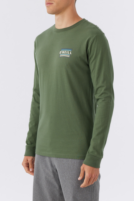 O'Neill Working Stiff L/S Tee-Dark Olive