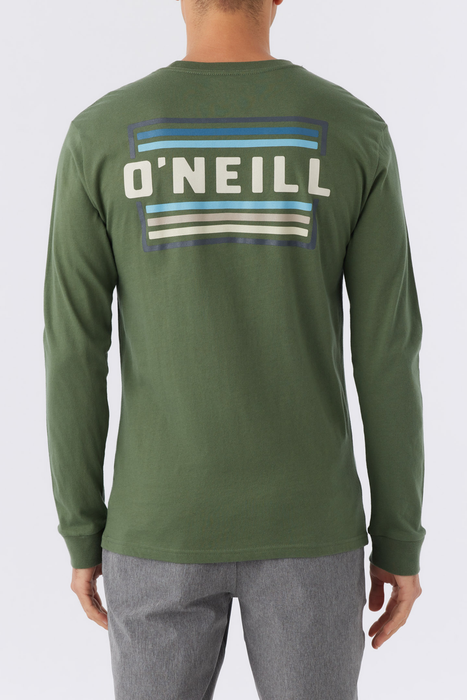 O'Neill Working Stiff L/S Tee-Dark Olive