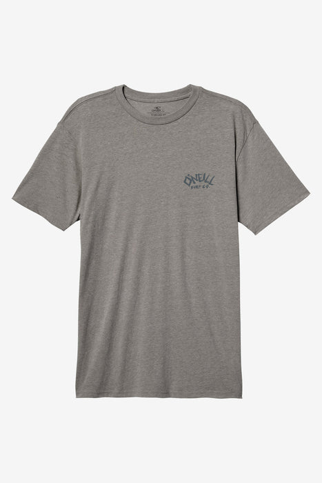 O'Neill Bones Jones Tee-Heather Grey