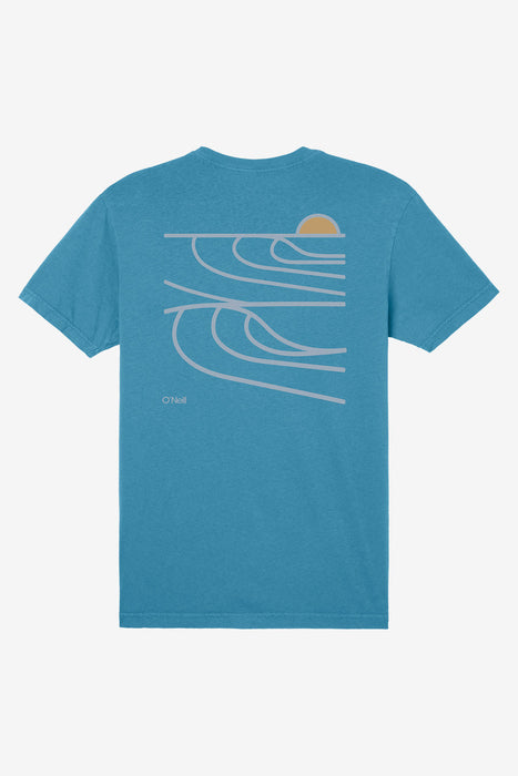 O'Neill OG Stay Loose Tee-Blue Shadow