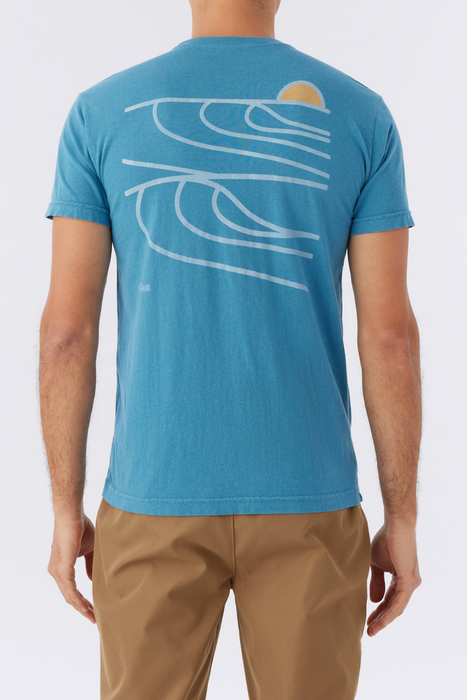 O'Neill OG Stay Loose Tee-Blue Shadow