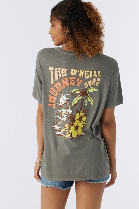 O'Neill The Journey Tee-Smoked Pearl