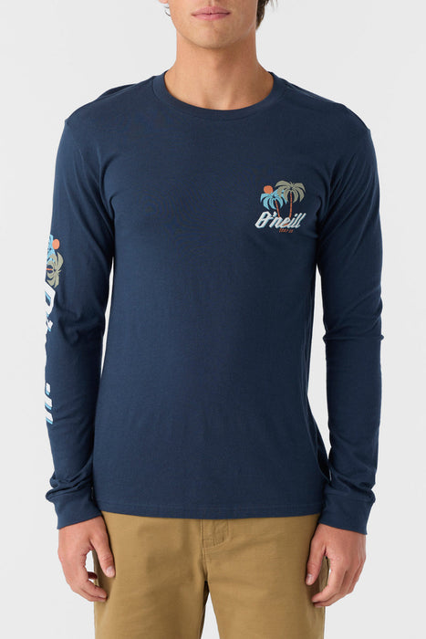 O'Neill Steadfast Long Sleeve L/S Tee-New Navy