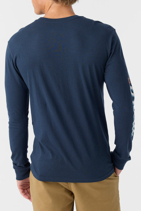 O'Neill Steadfast Long Sleeve L/S Tee-New Navy