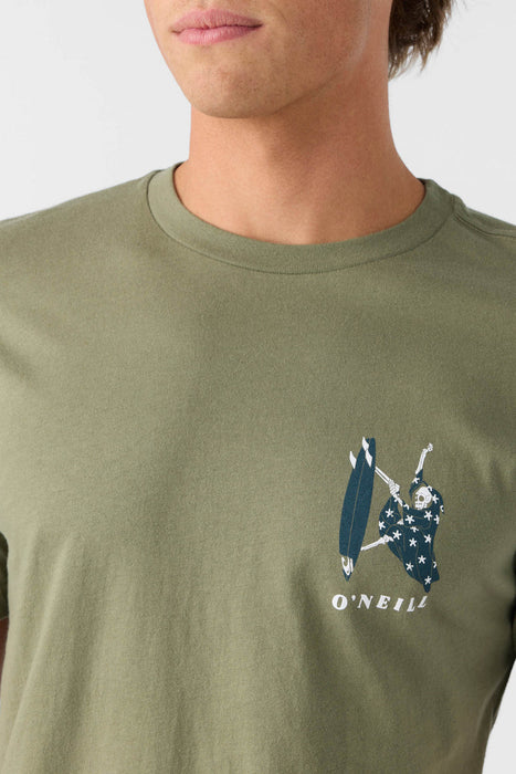O'Neill Nosepick Tee-Deep Lichen Green