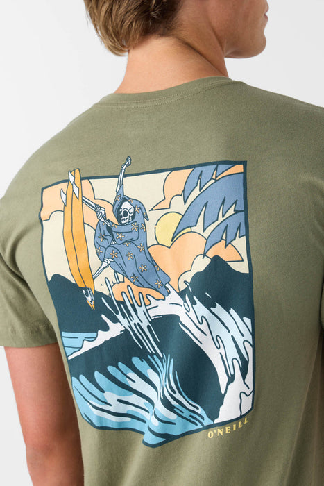 O'Neill Nosepick Tee-Deep Lichen Green