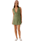 O'Neill Poppy Dress-Oil Green