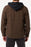 O'Neill Archer Hooded Flannel L/S Shirt-Turkish Coffee