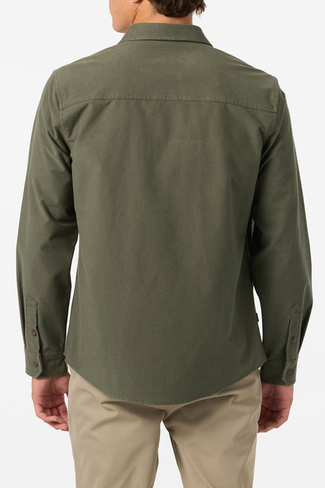 O'Neill Unified Overshirt L/S Shirt-Dark Olive