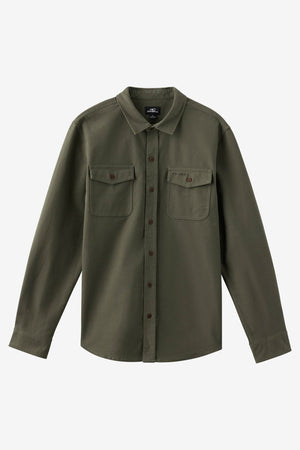 O'Neill Unified Overshirt L/S Shirt-Dark Olive