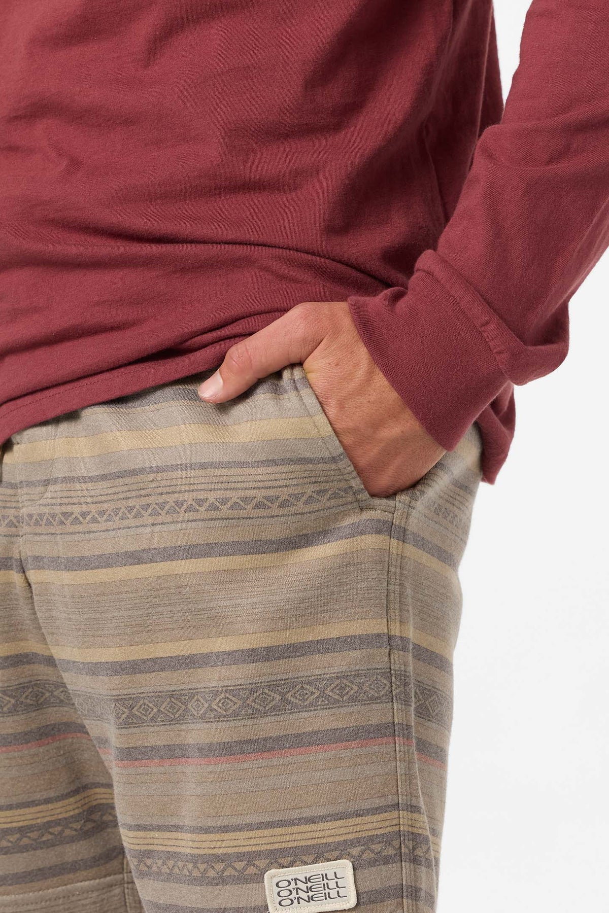 O'Neill Cortez Fleece Shorts-Khaki