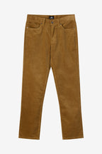 O'Neill National 5 Pocket Cord Pants-Dark Khaki