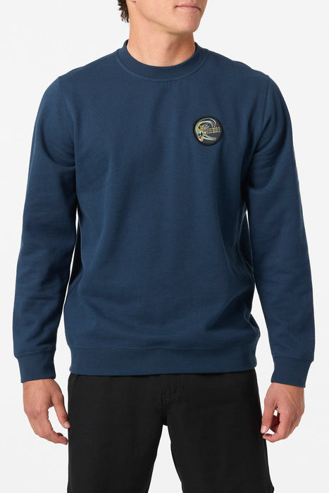 O'Neill Fifty Two Cliffs Crew Sweatshirt-Midnight Navy