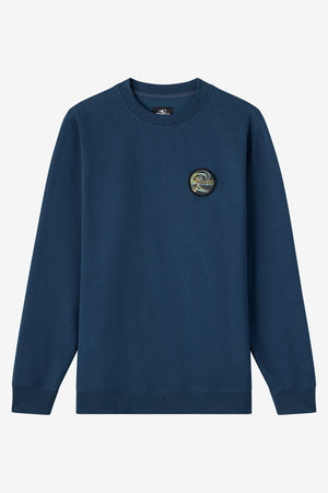 O'Neill Fifty Two Cliffs Crew Sweatshirt-Midnight Navy