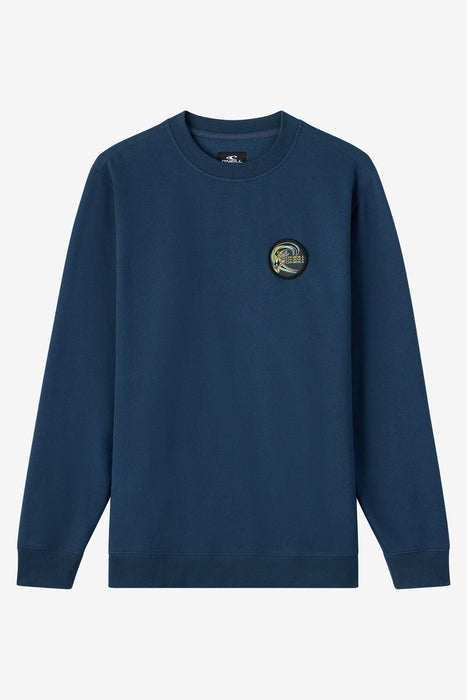 O'Neill Fifty Two Cliffs Crew Sweatshirt-Midnight Navy