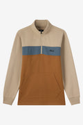 O'Neill Fifty Two 1/4 Zip Pullover Sweatshirt-Khaki