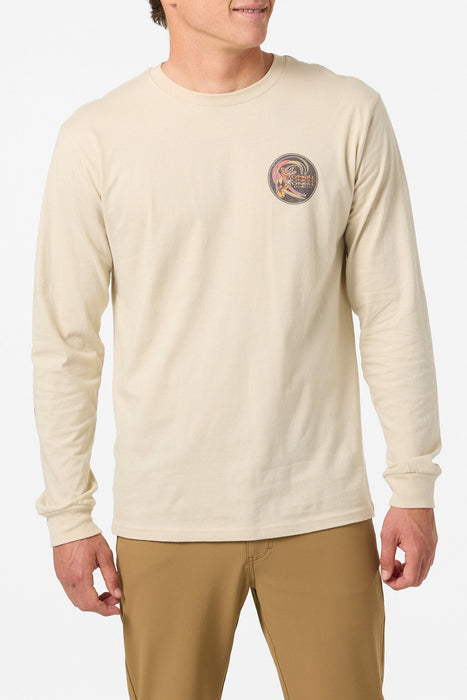 O'Neill Circle Surfer L/S Tee-Light Khaki