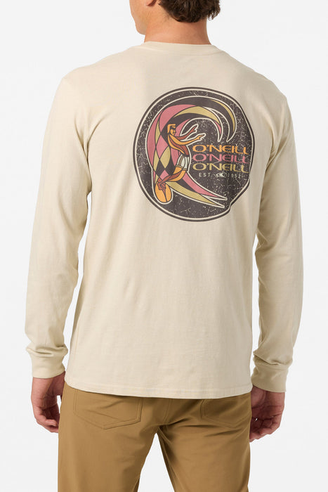 O'Neill Circle Surfer L/S Tee-Light Khaki