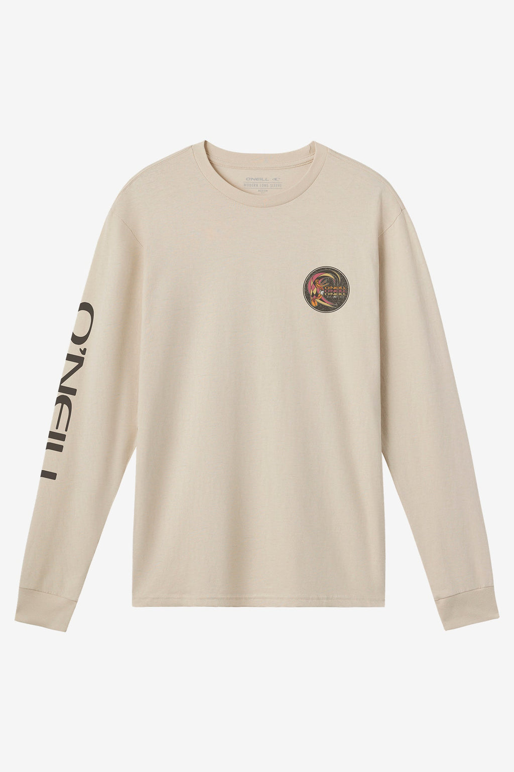 O'Neill Circle Surfer L/S Tee-Light Khaki