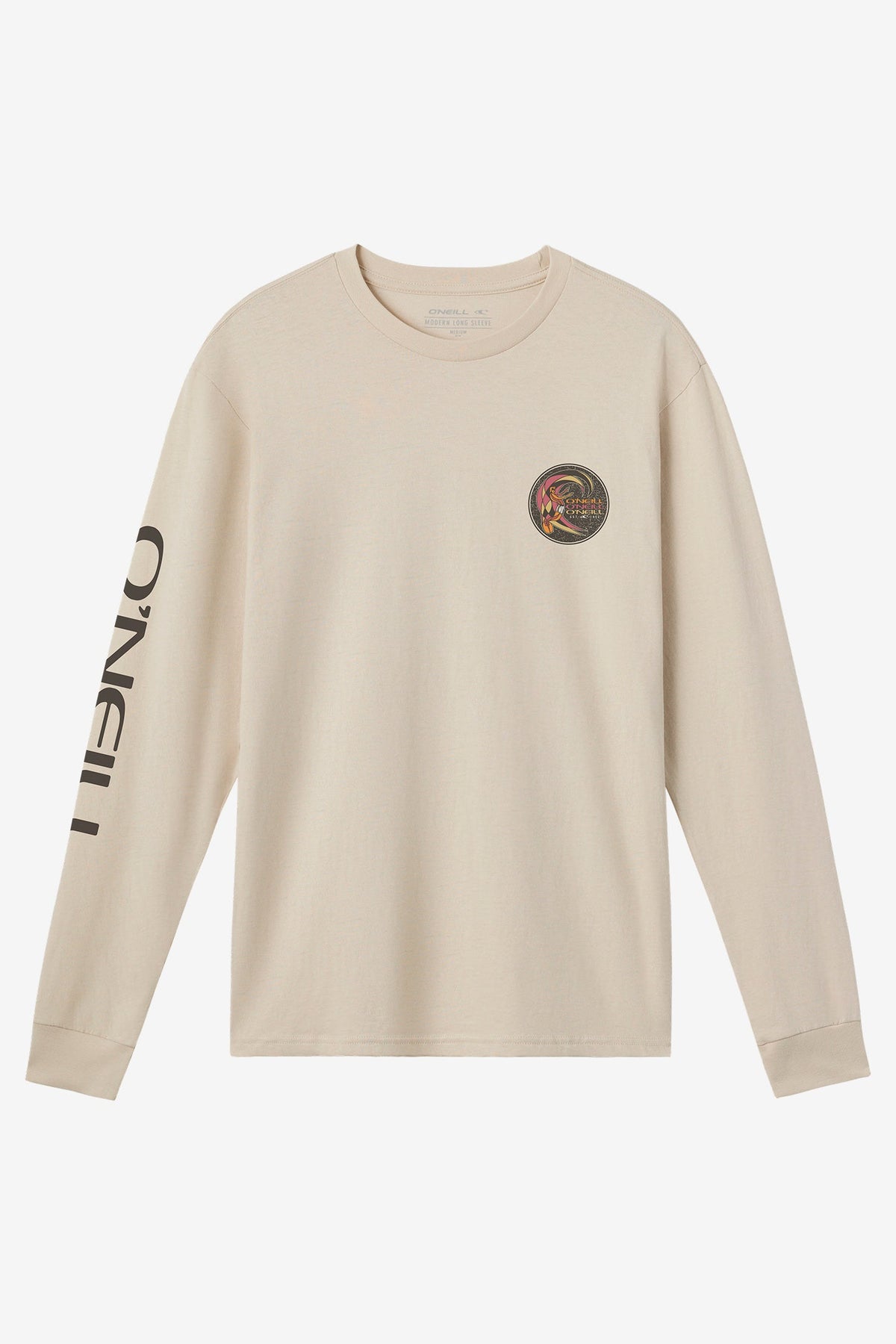 O'Neill Circle Surfer L/S Tee-Light Khaki