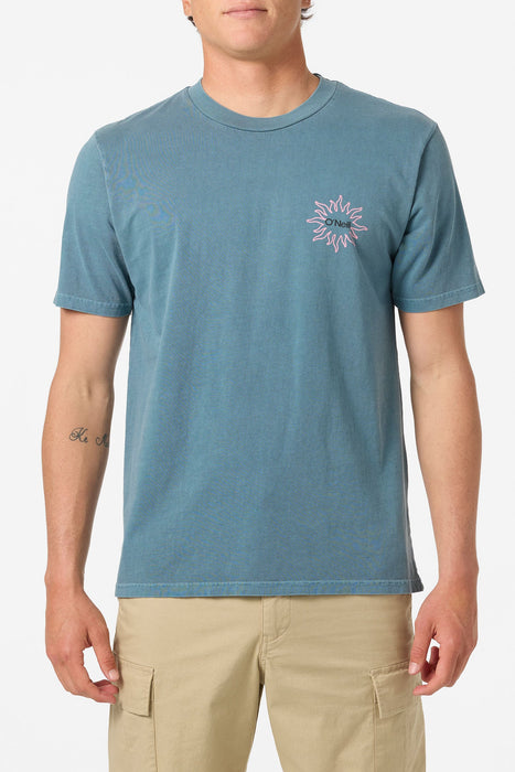 O'Neill OG Sun Palm Tee-Aegean Blue